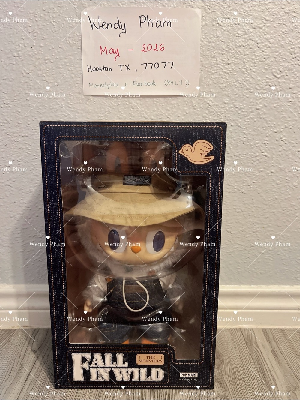 Labubu Fall in Wild mid-size plush doll